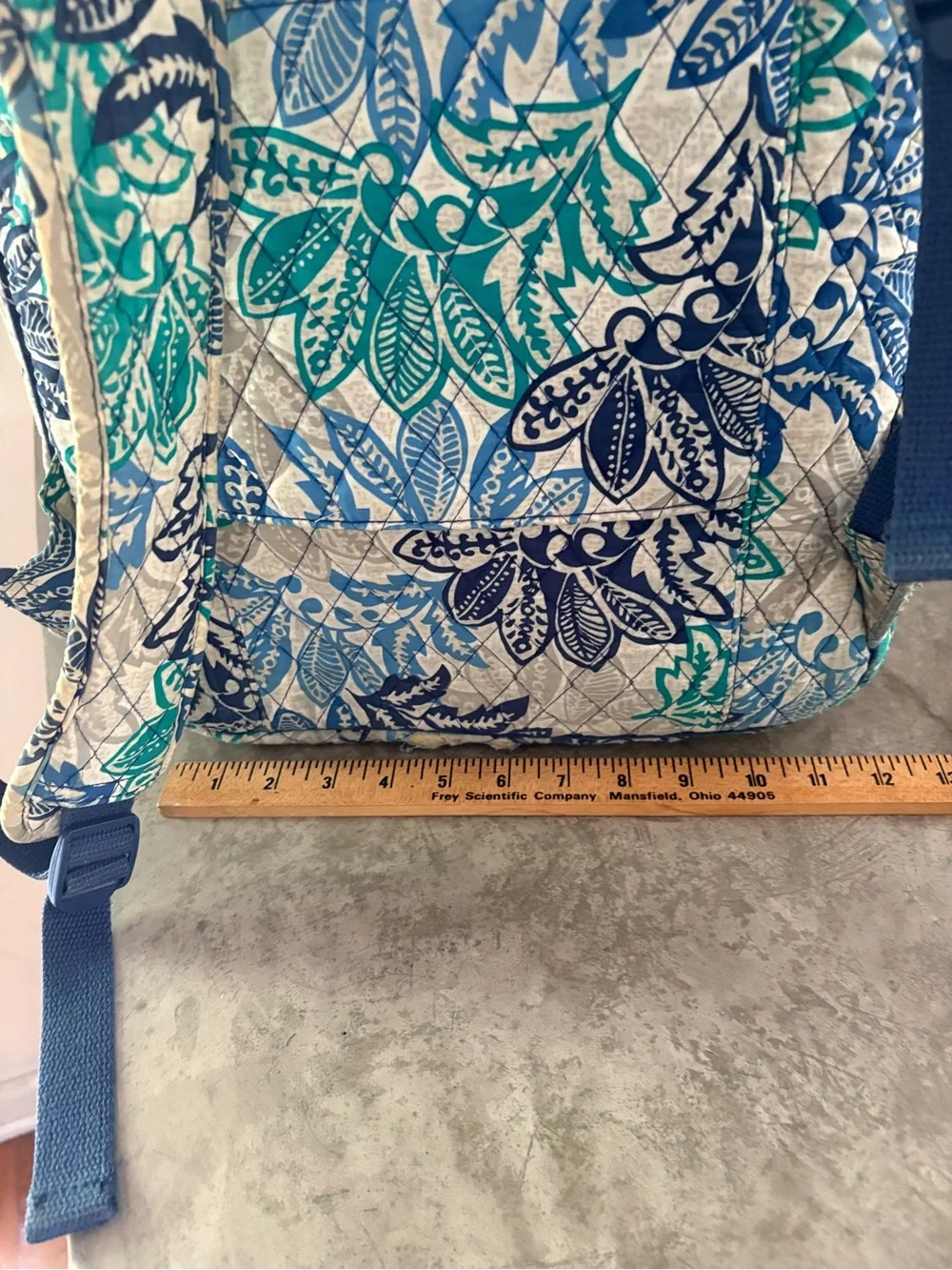 Vera Bradley Campus Tech Backpack Santiago 18198-G57 Retired